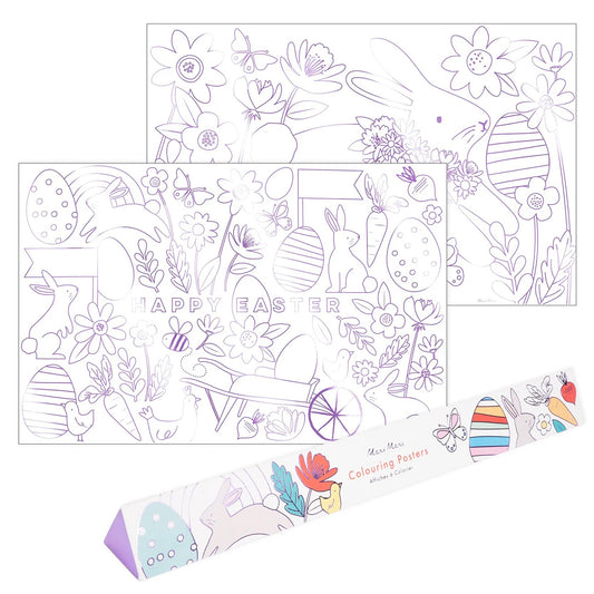 Meri Meri Easter Colouring Poster