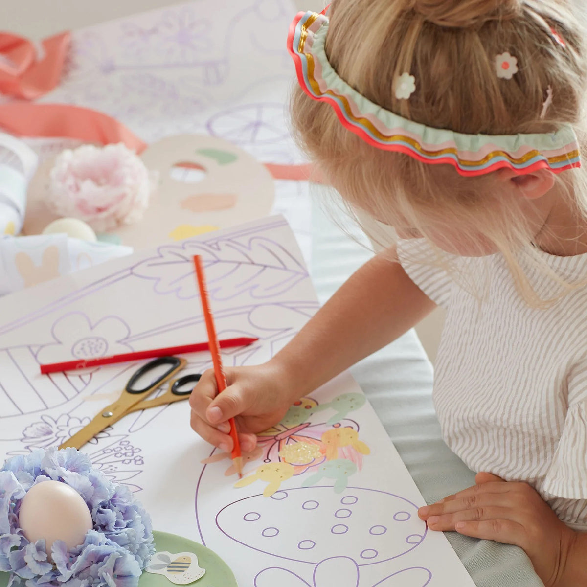 Meri Meri Easter Colouring Poster for fun hours