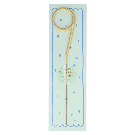 Meri Meri Gold Sparkler Candle - 9