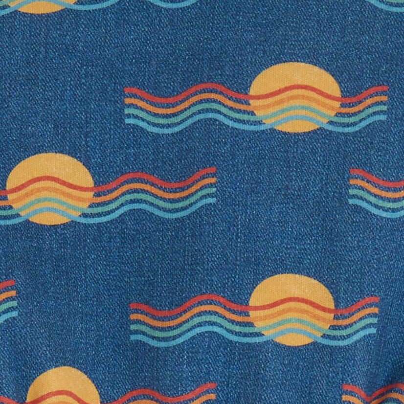 the bonnie mob baby sunset dungaree