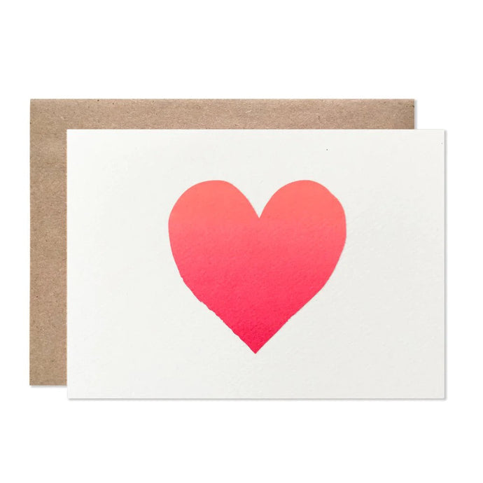 Hartland Ombre Heart Card