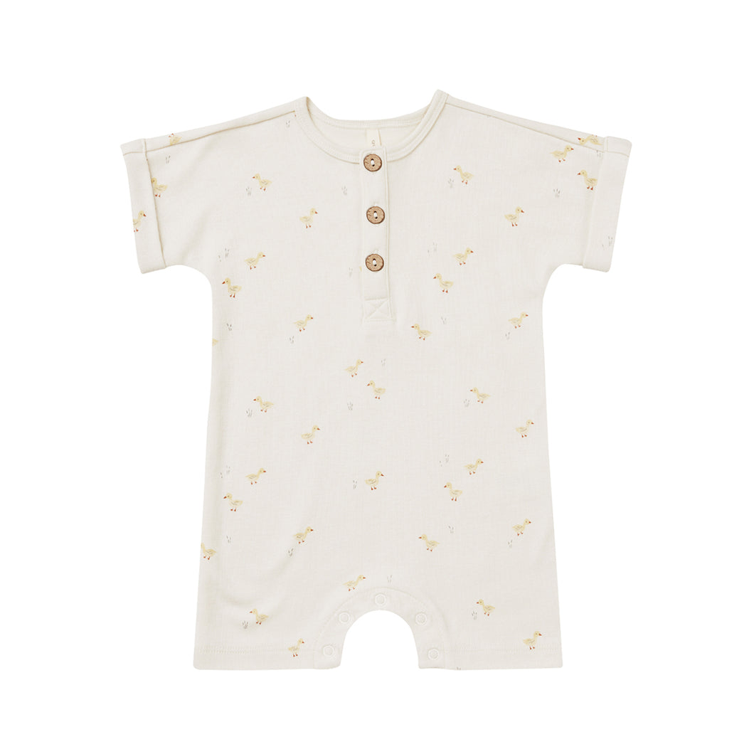Quincy Mae One Piece Short Sleeve