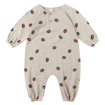 Rylee + Cru Henley Jumpsuit