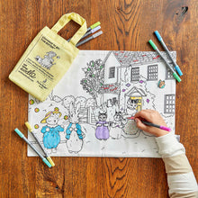 Load image into Gallery viewer, Eat Sleep Doodle Tom Kitten™ Placemat To Go - Colouring Craft Kit