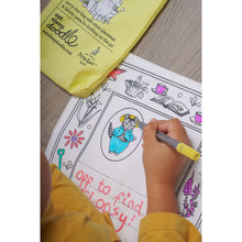 Load image into Gallery viewer, Eat Sleep Doodle Tom Kitten™ Placemat To Go - Colouring Craft Kit