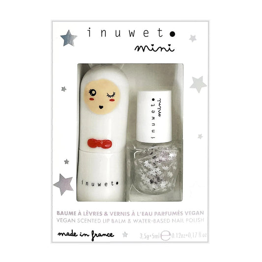 Inuwet Duo Lip Balm and Nail Polish Set