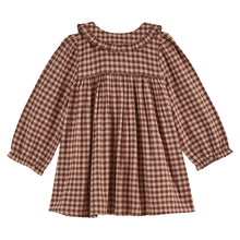 Load image into Gallery viewer, Emile Et Ida Gingham Baby Doll Dress