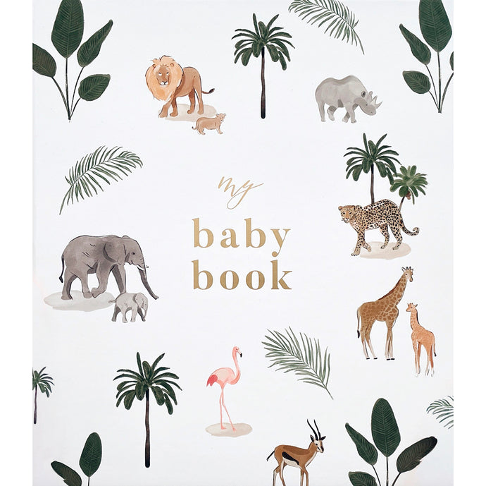 Blush and Gold My Baby Book - Baby Memory Book
