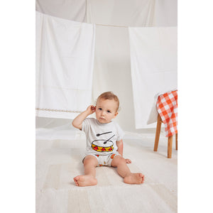 Bobo Choses Play The Drum T-Shirt for babies and toddlers