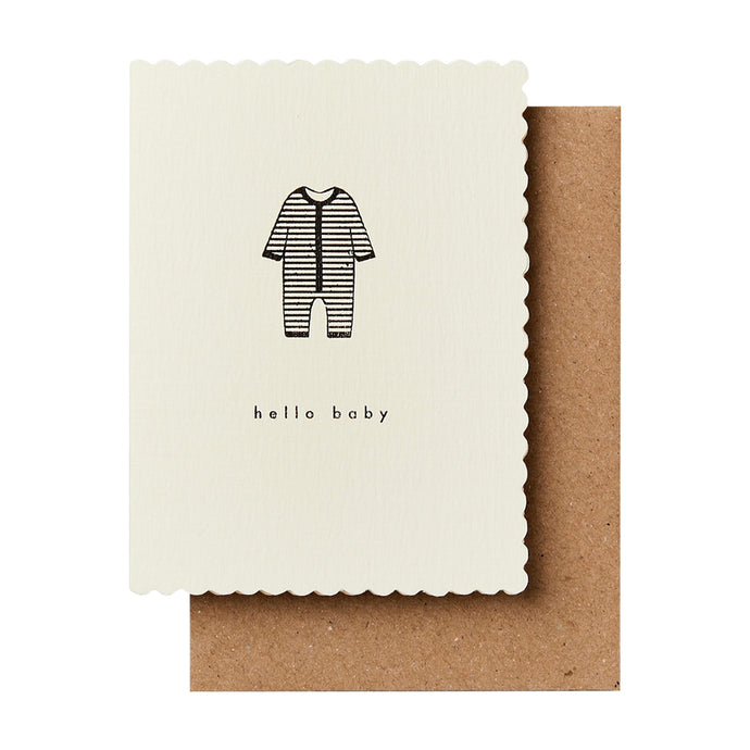 Katie Leamon Babygrow Card