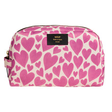 Load image into Gallery viewer, Wouf Pink Love Large Toiletry Bag