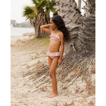 Load image into Gallery viewer, Rylee + Cru Parker Bikini in lipstick colour for kids/children