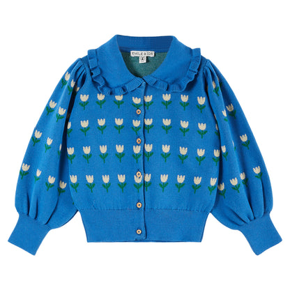 Emile Et Ida Floral Cardigan