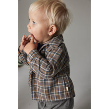 Load image into Gallery viewer, plaid baby and toddler shirt from Cozmo