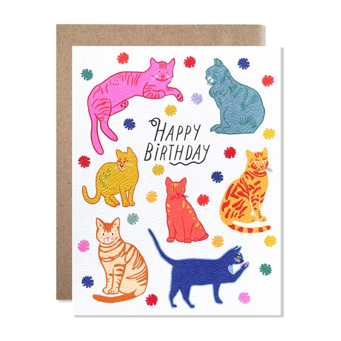 Hartland Card - Birthday Cats