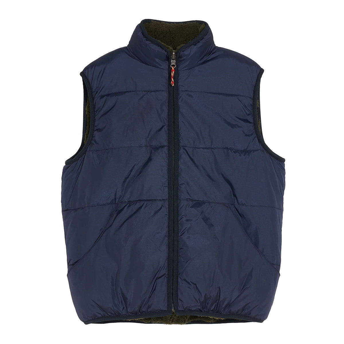 Sleeveless sales reversible jacket