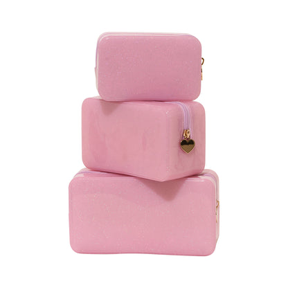 Malibu Sugar Jelly Glitter Pouch - Large