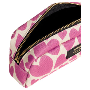 Wouf Pink Love Makeup Bag Printed with Oeko-tex® certified inks