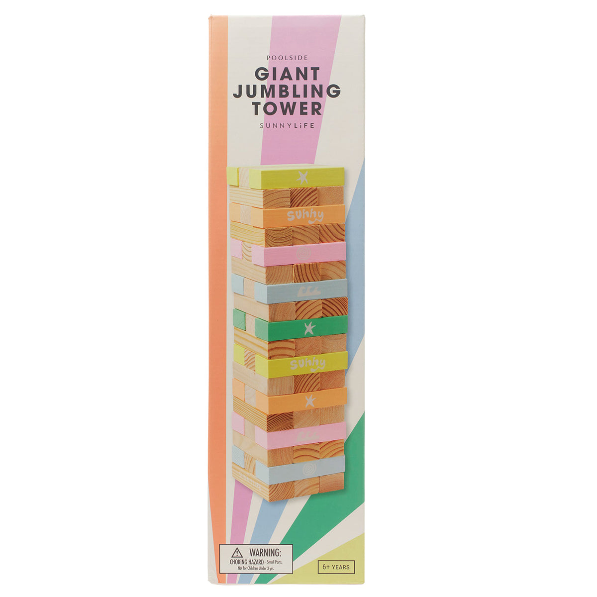 SUNNYLIFE Giant Jumbling Tower
