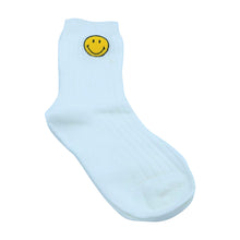 Load image into Gallery viewer, Malibu Sugar Happy Face Socks