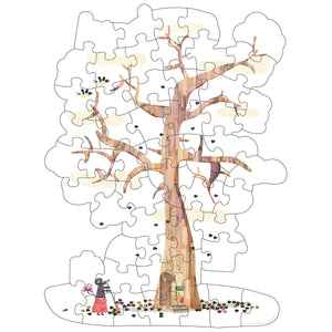 Londji Puzzle - My Tree reversible puzzle for kids/children