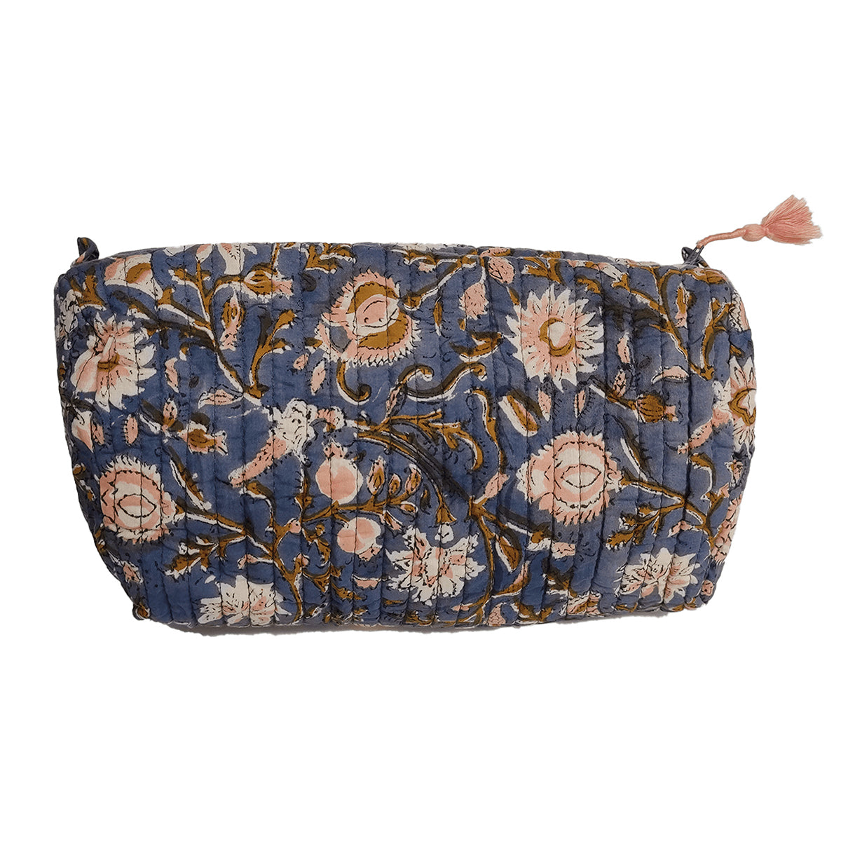 Bonheur du Jour Indi Miraj Pouch flowers printed toiletry bag