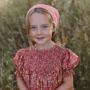 Draughts Dress - Tatum Liberty Print Tana Lawn Organic Cotton from Nellie Quats for toddlers, kids/children