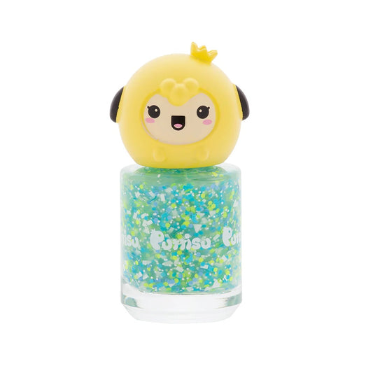 Puttisu Peel-Off Glitter Nail Polish G05 Emerald Pond