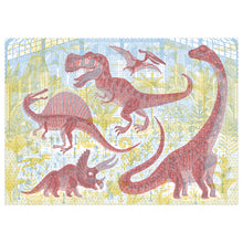 Load image into Gallery viewer, Londji Discover The Dinosaurs Puzzle with magnifying glasses for kids/children