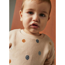 Load image into Gallery viewer, The New Society Christy Baby Sweater with smiley faces