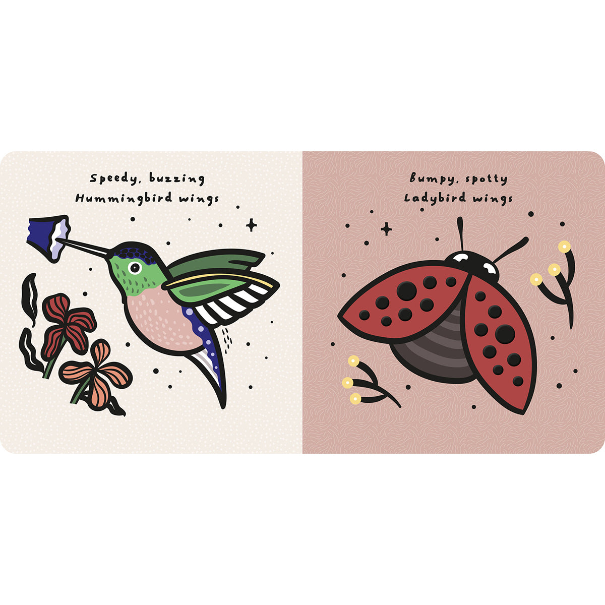Wee Gallery Touch and Feel Book - Animal Wings