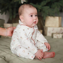 Load image into Gallery viewer, cotton flannel Avery Row Nutcracker Baby Sleepsuit for newborns, babies and toddlers