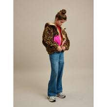 Load image into Gallery viewer, Habits reversible bomber-style jacket in ecru with faux fur lining from Bellerose