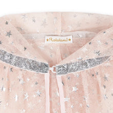 Load image into Gallery viewer, Ratatam Pink Fairy Cape with silver stars