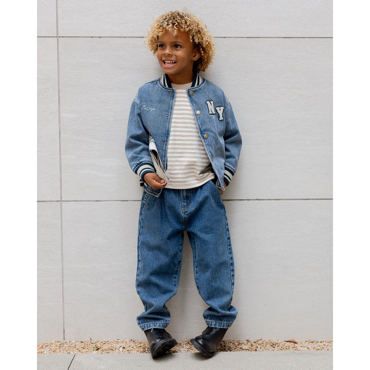 Rylee + Cru Varsity Jacket