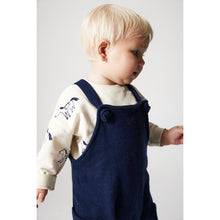 Load image into Gallery viewer, Cozmo Kelly Sweatshirt with all-over print horse motif for babies and toddlers