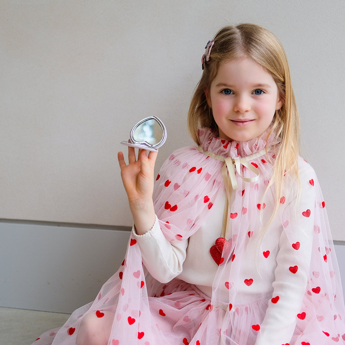 Mimi & Lula Heart Mirror