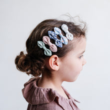Load image into Gallery viewer, Mimi &amp; Lula Flora Bow Clips for kids/children