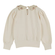 Load image into Gallery viewer, Emile Et Ida Embroidered Collar Sweatshirt