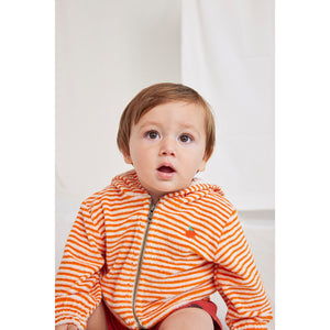 Bobo Choses Stripes Terry Hoodie for babies and toddlers