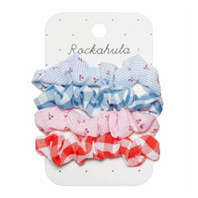 Load image into Gallery viewer, Rockahula Kids Cherry Gingham Scrunchie Set
