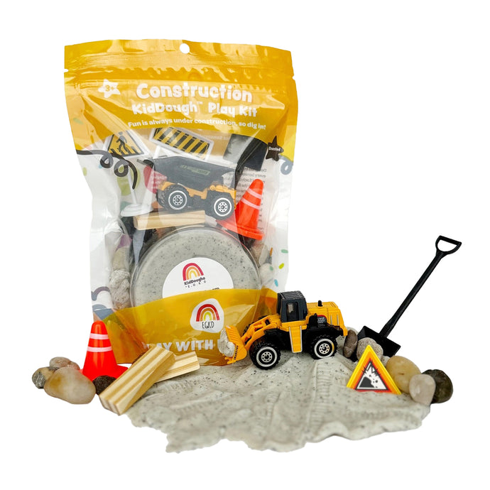Construction (Cookies 'n Cream) Kiddough Play Kit from Earth Grown KidDoughs