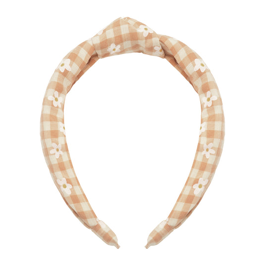 Rockahula Kids Daisy Gingham Knotted Headband