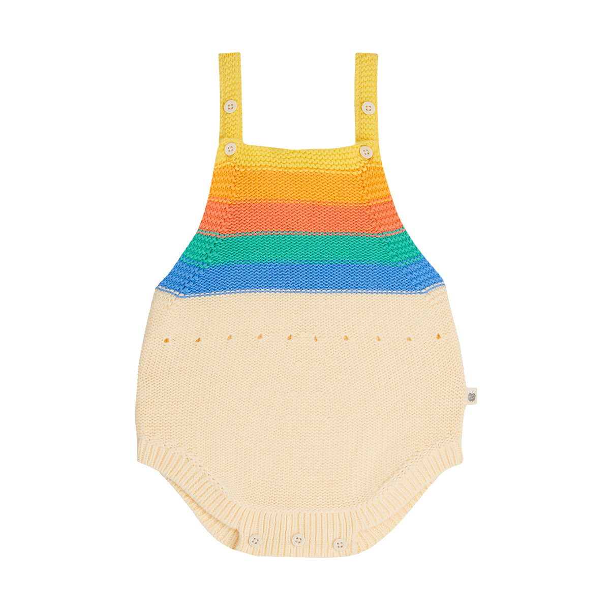 The Bonnie Mob Bubble Rainbow Stripe Romper