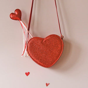 Rockahula Kids Love Heart Glitter Bag for kids/children