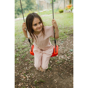A Monday Trine Jumpsuit in a regular to loose fit for kids/children and tweens