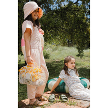 Load image into Gallery viewer, A Monday Trine Jumpsuit in soft pink for kids/children and tweens