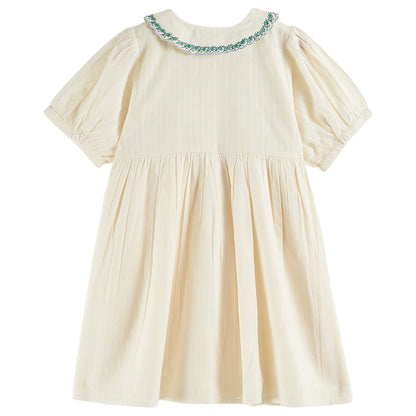 Emile Et Ida Hand Embroidered Dress
