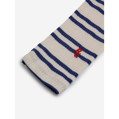 Bobo Choses blue and white Stripes Leggings for babies and toddlers