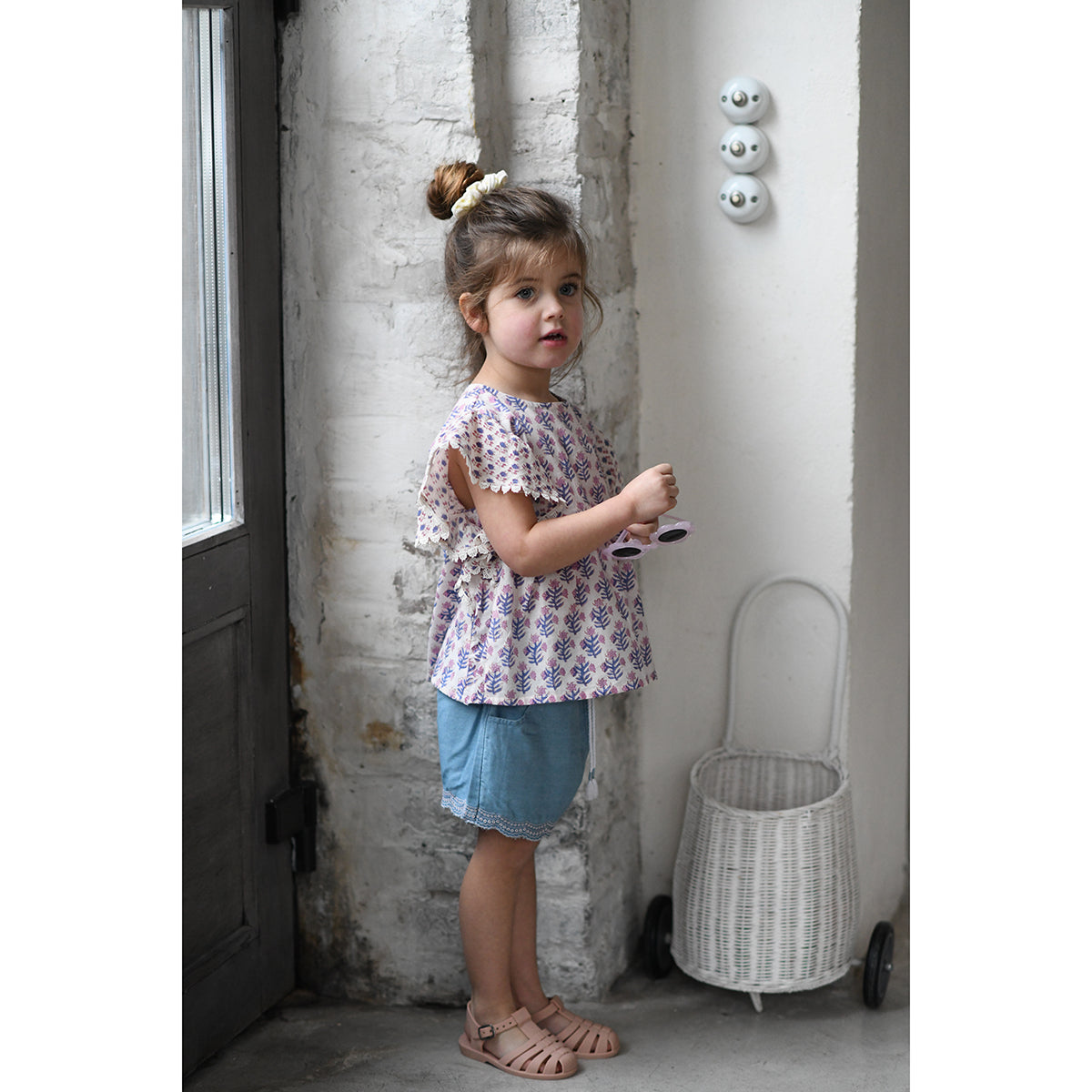Bonheur du Jour Daphne Blouse in cotton
